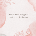 Create focus time blocks