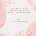 Leverage apps to take down notes_to do list