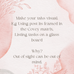 Make your tasks visual
